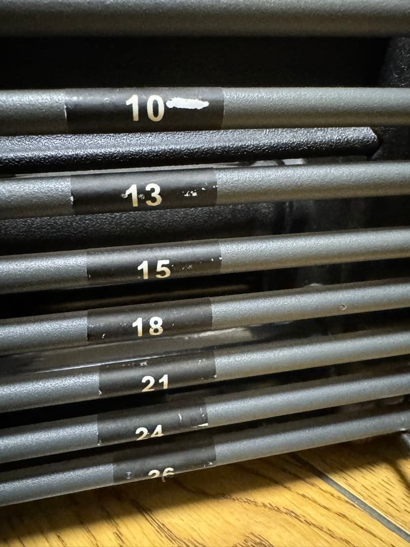 ①可変式ダンベル 26kg TOPFILM パワー ブロック ダンベル