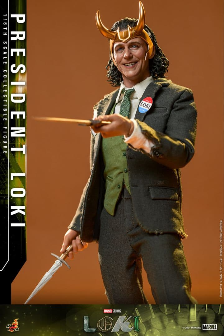 【新品未開封】ホットトイズ プレジデントロキ 大統領 1/6スケールフィギュア