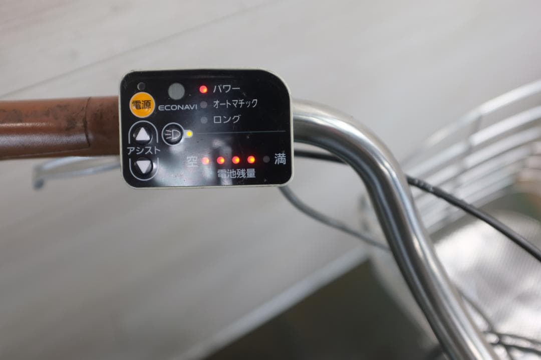 パナソニック　電動アシスト自転車　24インチ　３段　本体　バッテリーと充電器なし