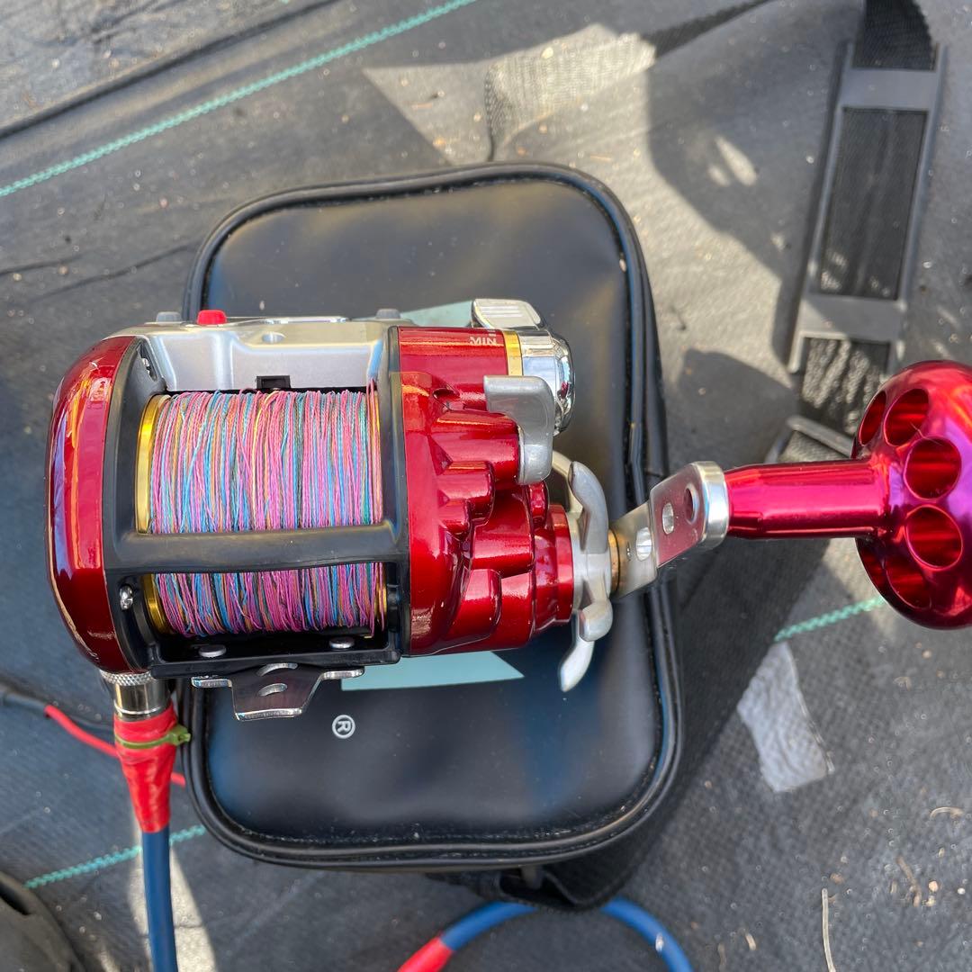 ぱ*だ様 POLARIS X 300R 電動リール、自作コード【中古品】説明書、