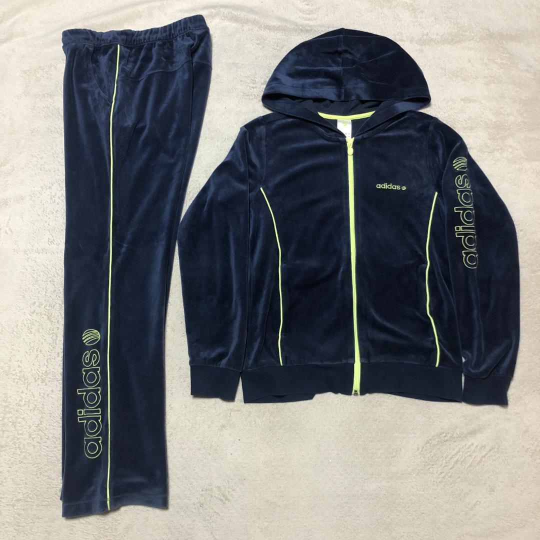 アディダスネオ adidas neo LABEL ベロア ジャージセットアップ