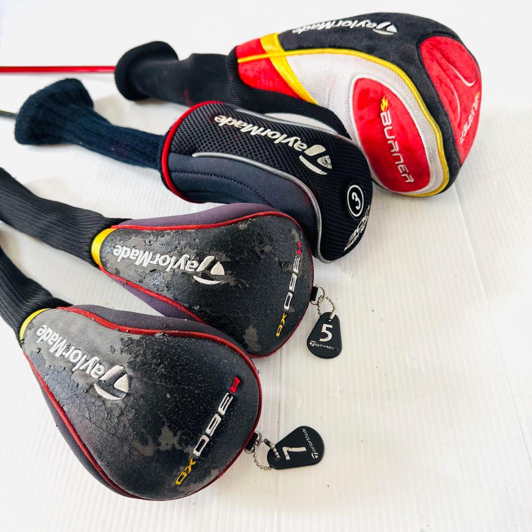 【豪華】テーラーメイド　バーナー　メンズ ゴルフクラブ 初心者 セット 13本