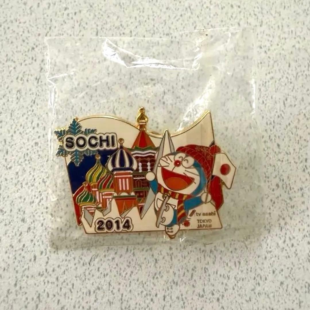 【貴重】ドラえもん　ソチ五輪　ピンバッジ　オリンピック
