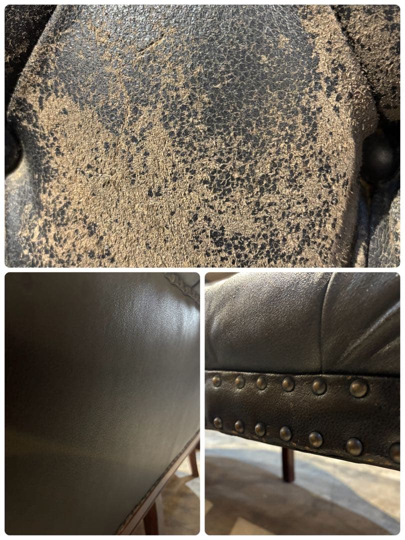 クラシックレザーソファ