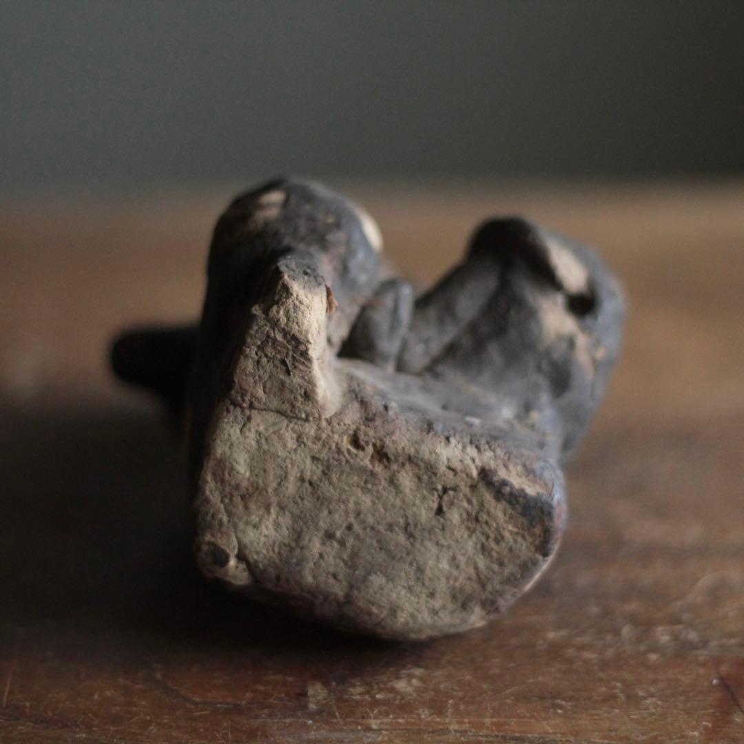 古い 土人形 恵比寿さん 古美術 古道具 アンティーク オブジェ