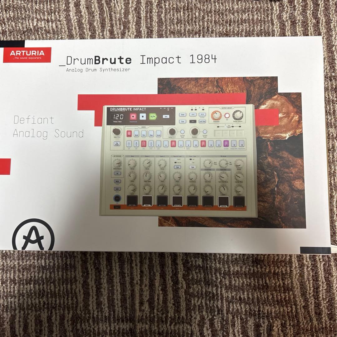 Drumbrute Impact 1984 アナログドラムマシン