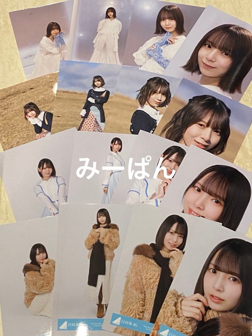 クリフハンガー MV 集合アーティスト ジャケット 渡辺莉奈 生写真16種コンプ