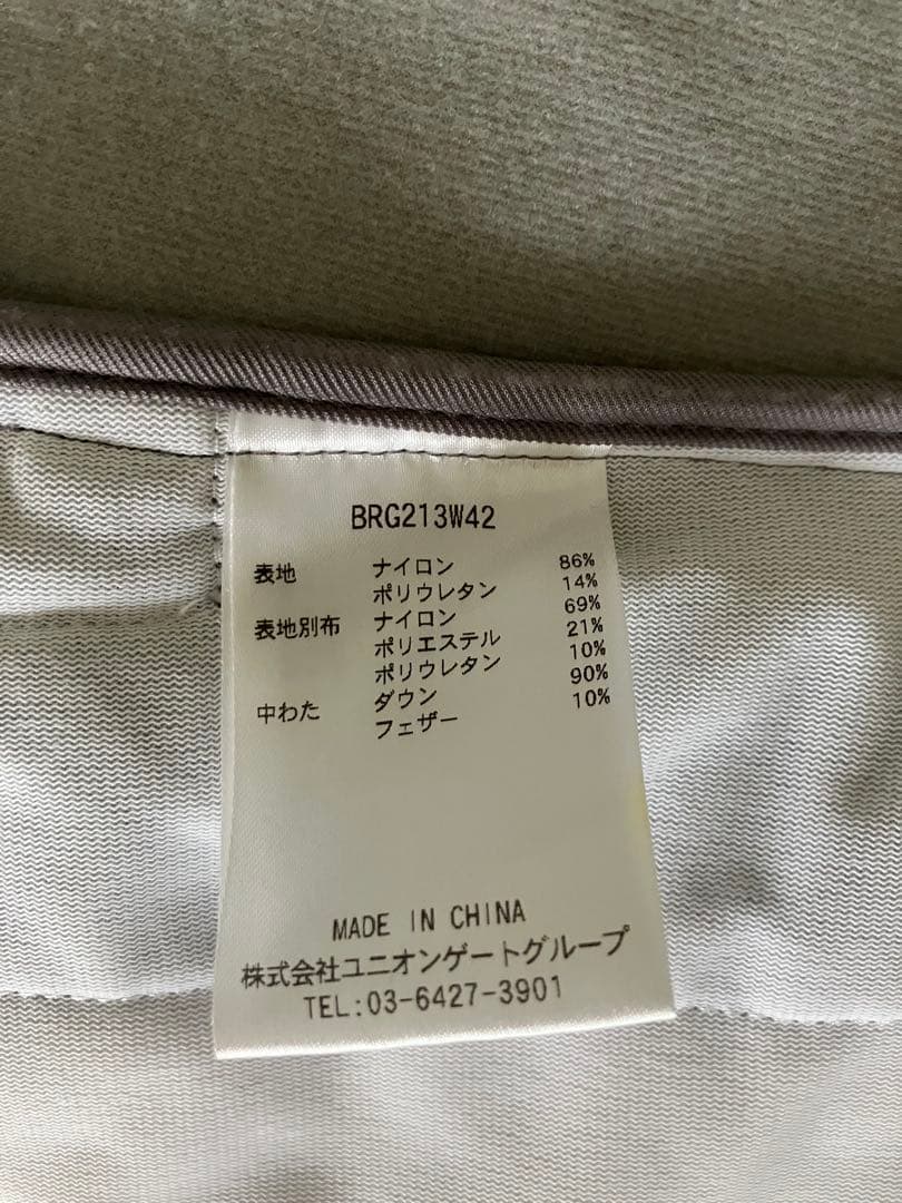 ☆希少美品☆BRIEFING WOMEN’S HYBRID DOWN VEST