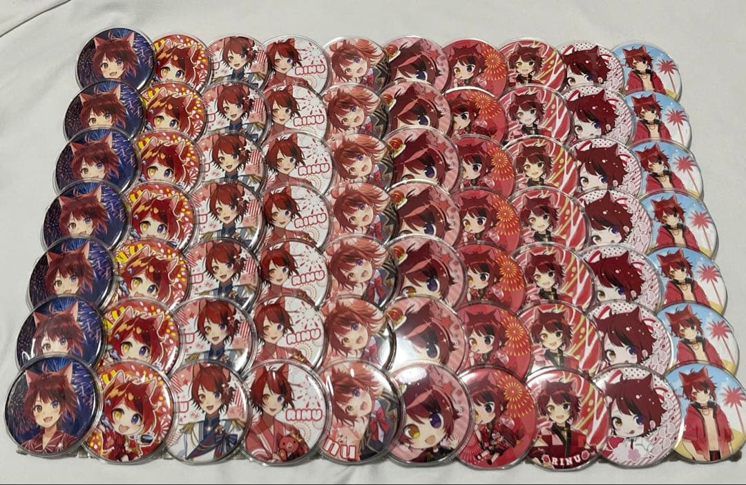 すとぷり 莉犬くん 缶バッジ 痛バ 70個