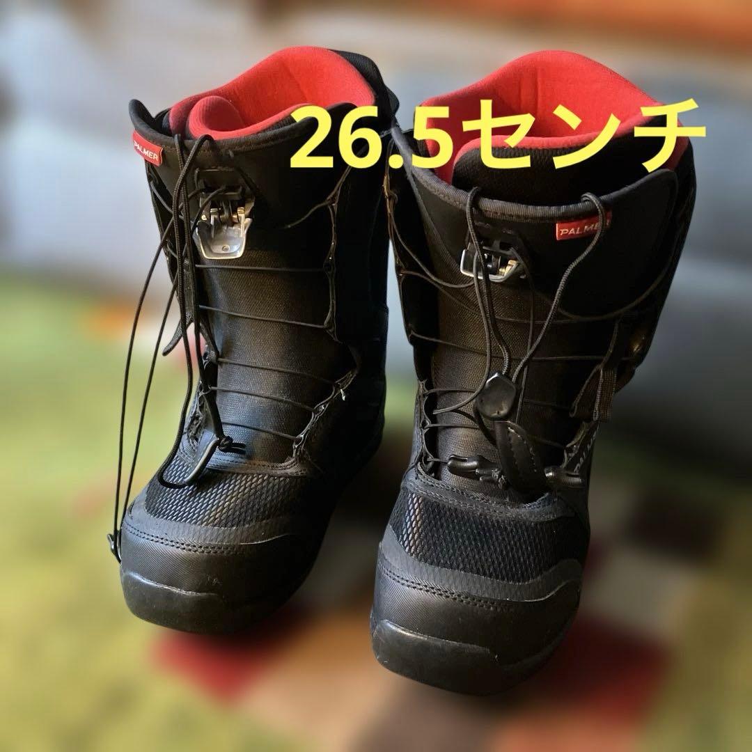 PALMER スノーボードブーツ ブラック/レッド