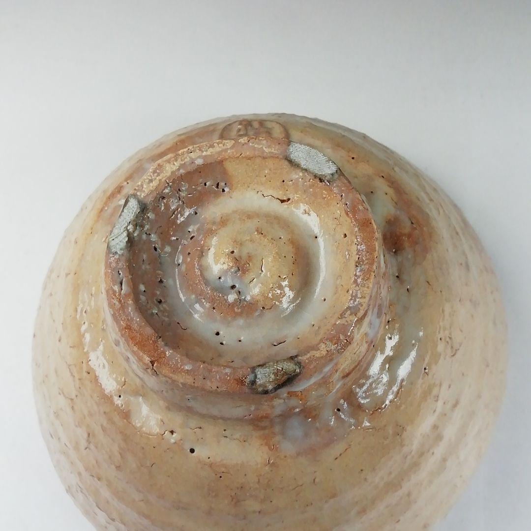 Ｔ３４４　茶碗　『萩茶碗』『林紅陽 造』　共箱　抹茶碗　茶道具