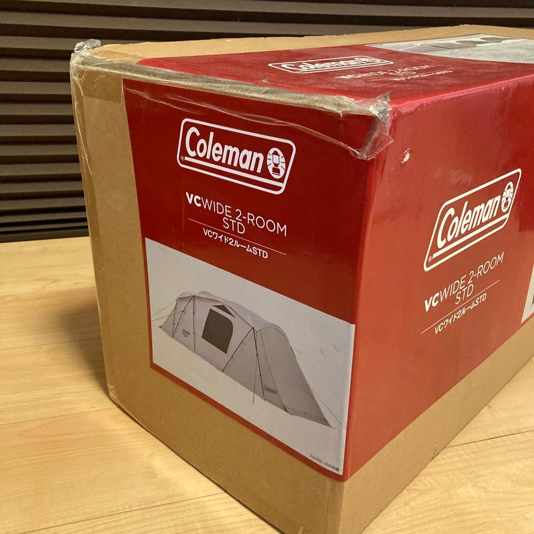 新品未開封 Coleman コールマン VCワイド2ルームSTD テント 大型