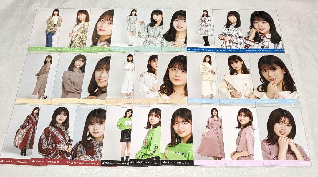 乃木坂46岩本蓮加　生写真　６３枚