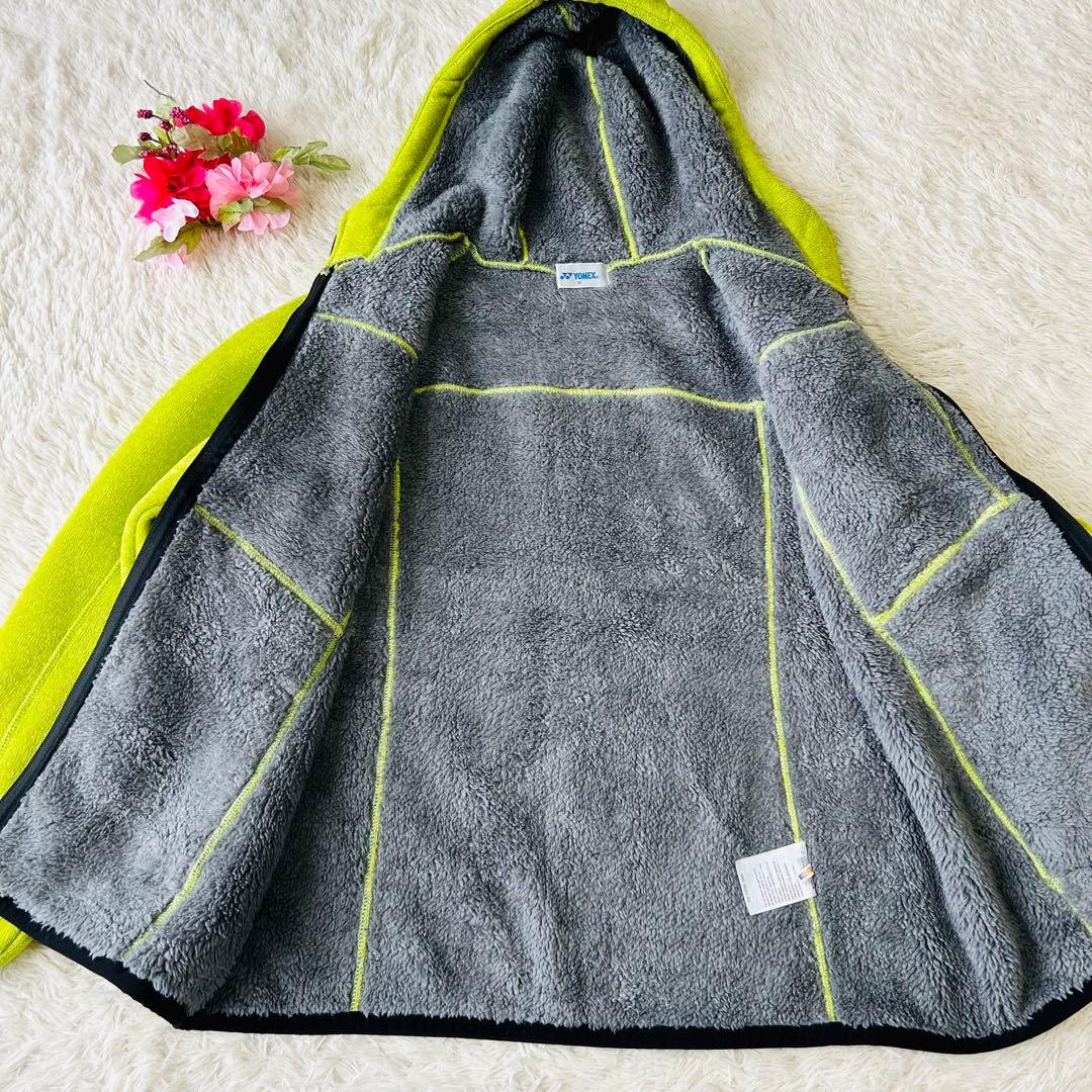 YONEX 新品タグ付きテニスウェア レディース 裏ボアフルジップジャケット　M