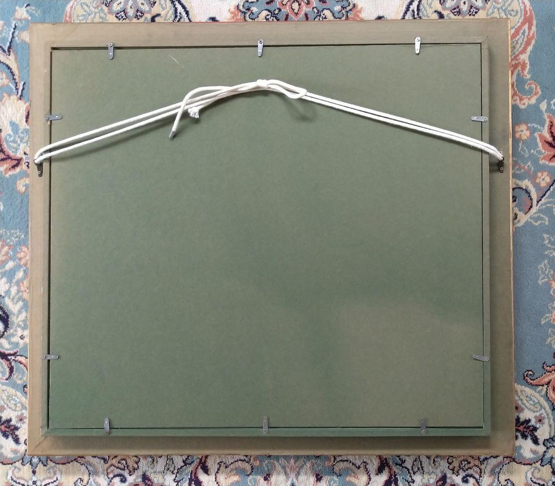 「秋の兼六園」F10 油絵 絵画 風景画 油彩画 額縁 原画