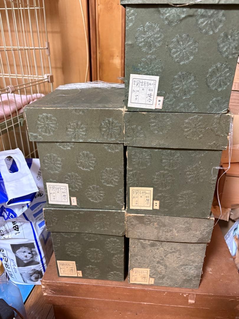 茶道具　野点弁当セット　漆器セット 5客セットで　未使用です。