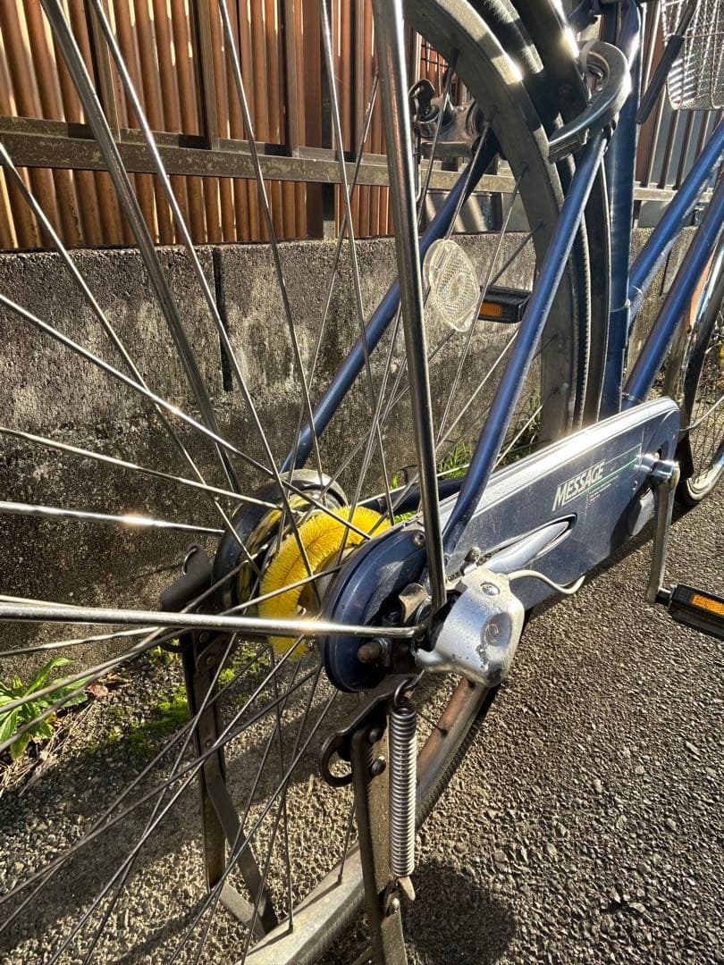 ブリヂストン　メッセージ　軽快車　ロッドブレーキ　26インチ