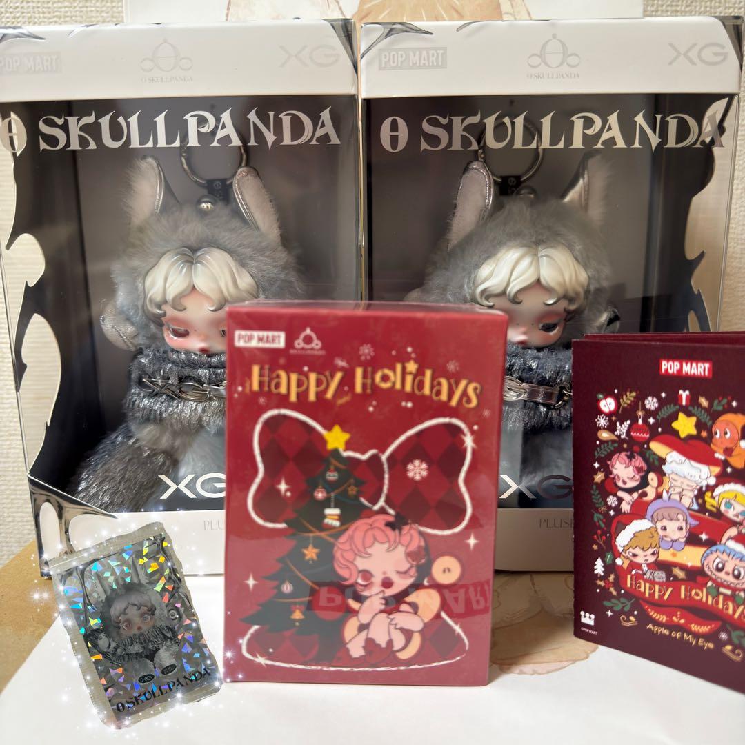 POP MART XG SKULLPANDA 2体 ノベルティセット