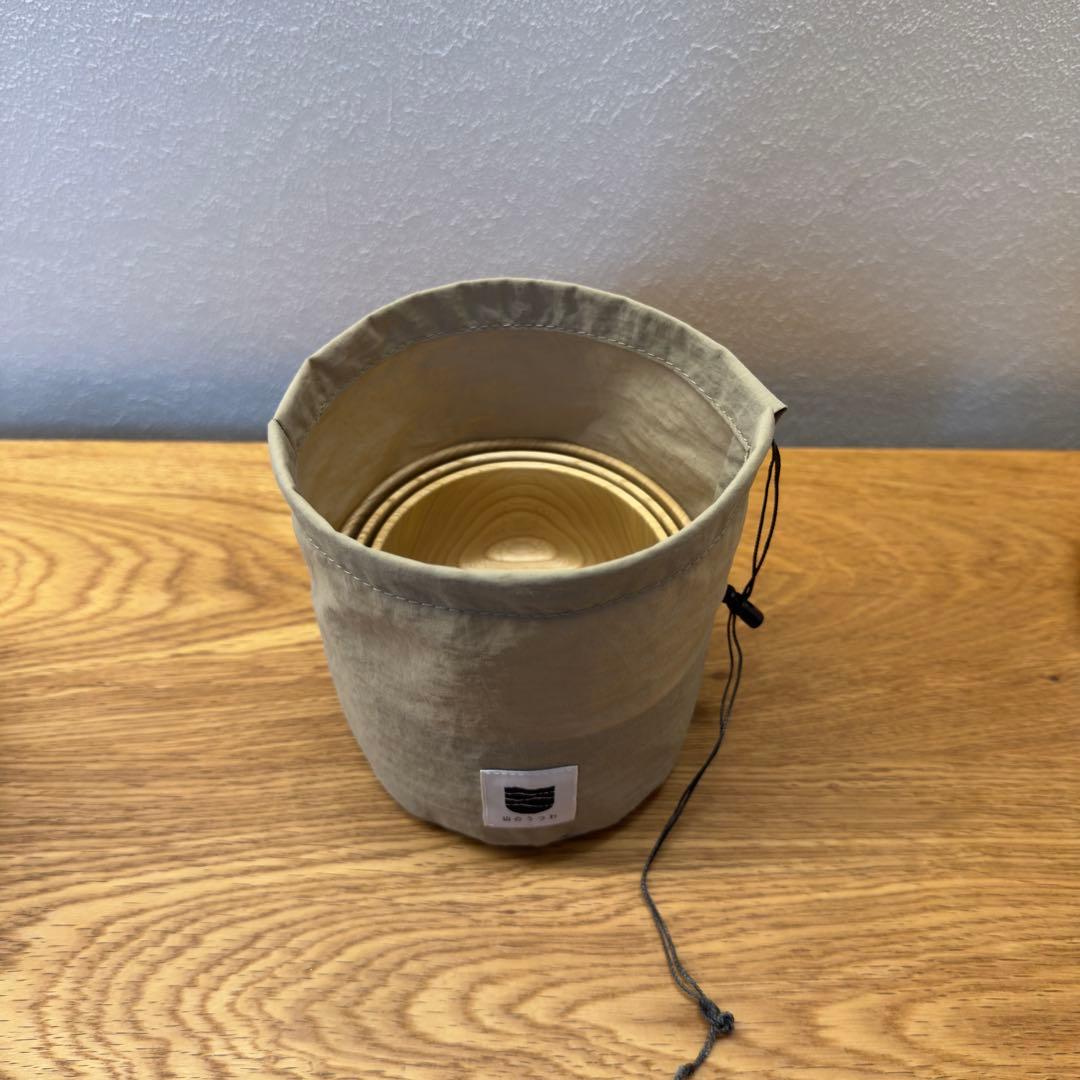 VIVAHDEオリジナル 山のうつわ ナチュラル カメノコキャンプ鍋