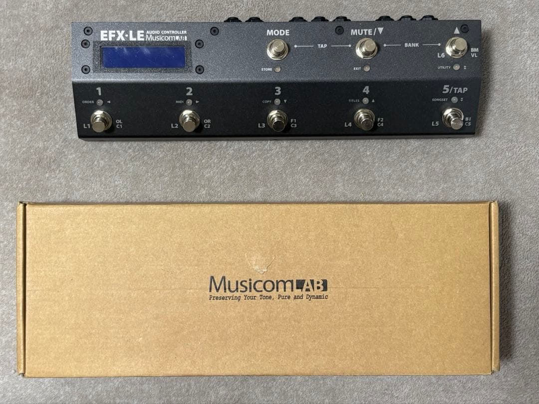 MUSICOM LAB / EFX-LE スイッチャー