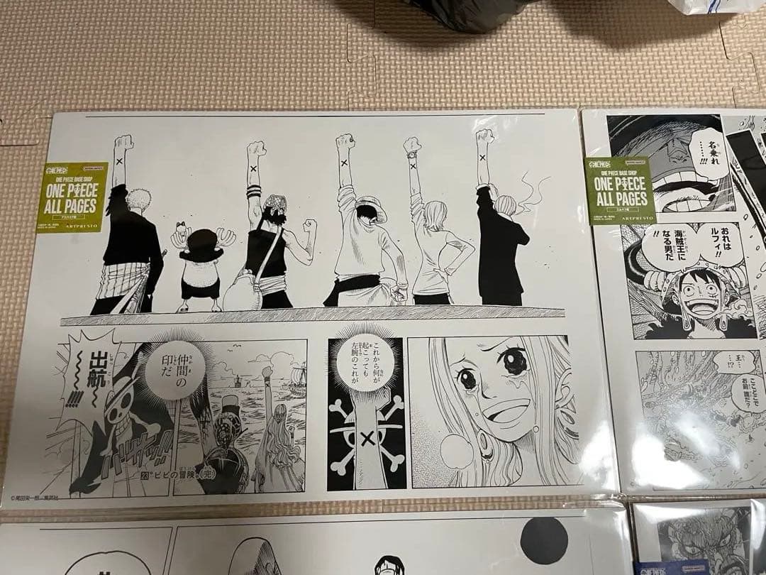 ONE PIECE BASE SHOP ALL PAGES 5枚セット