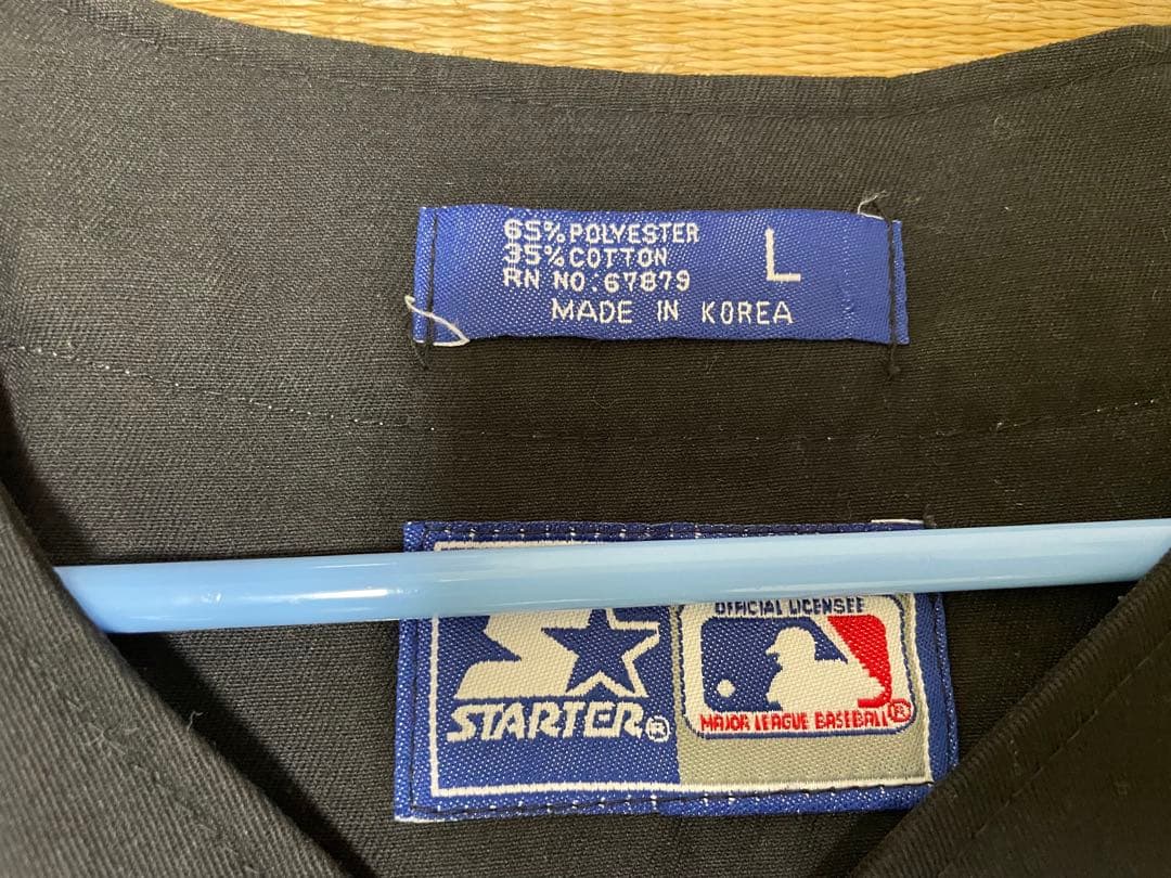 【当時物】90s STARTER シカゴ ホワイトソックス ベースボールシャツ