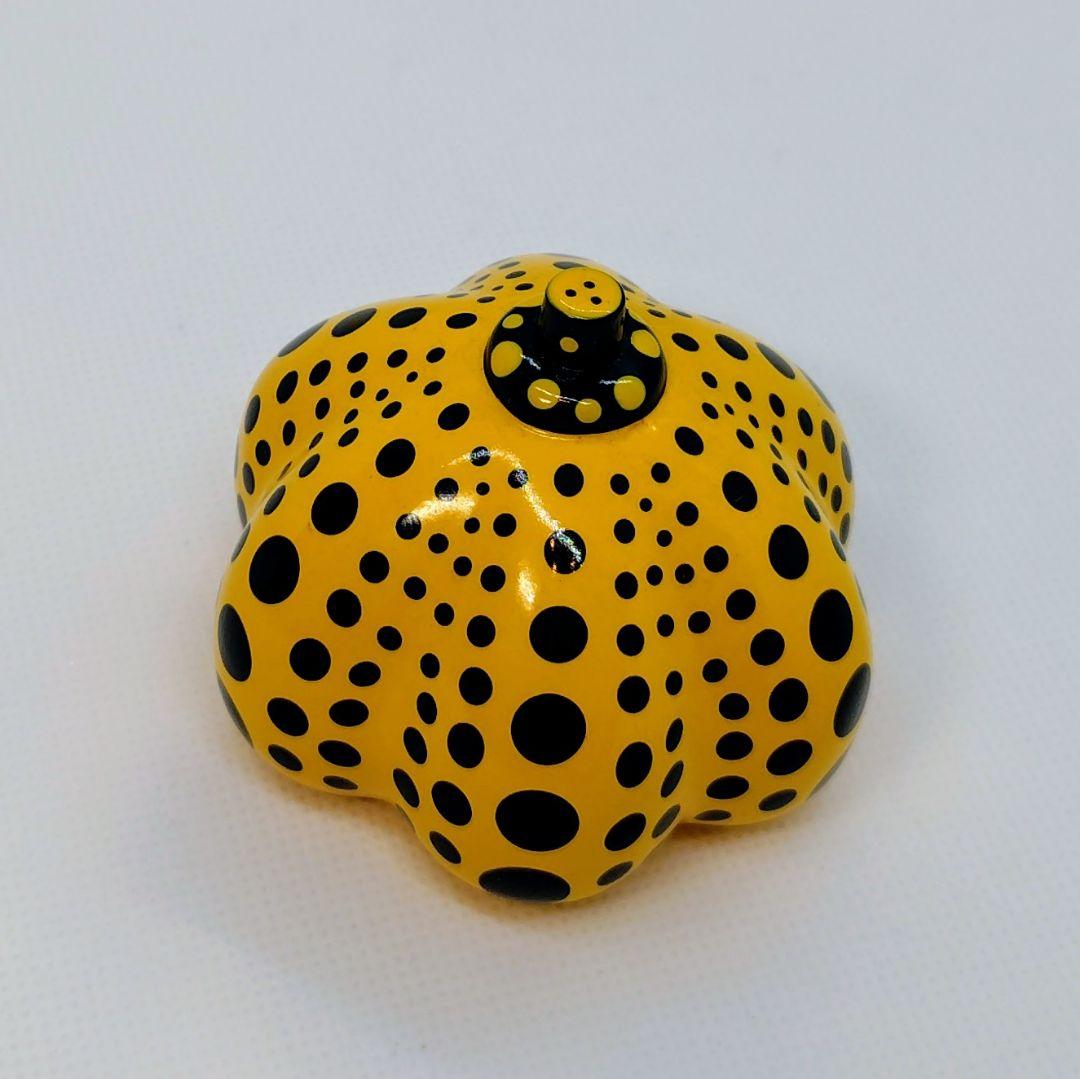 【希少品】草間彌生 パンプキン かぼちゃ オブジェ ペーパーウェイト 箱付