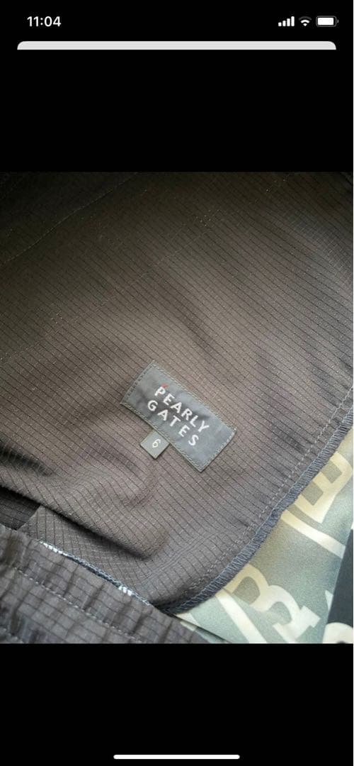 ✳︎美品✳︎PEARLY GATES ロゴプリント ゴルフパンツ サイズ6