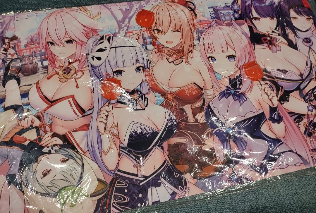 原神 集合 スリーブ プレマ プレイマット 白詰草