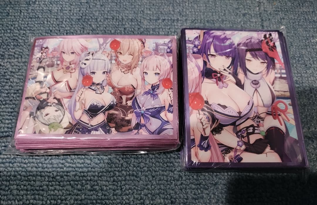 原神 集合 スリーブ プレマ プレイマット 白詰草