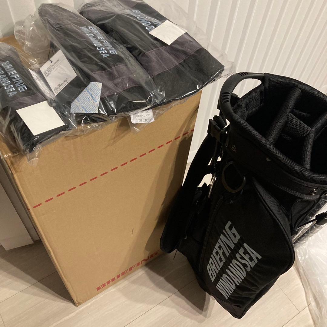 即完売BRIEFING WIND AND SEA コラボキャディバック(３点付)