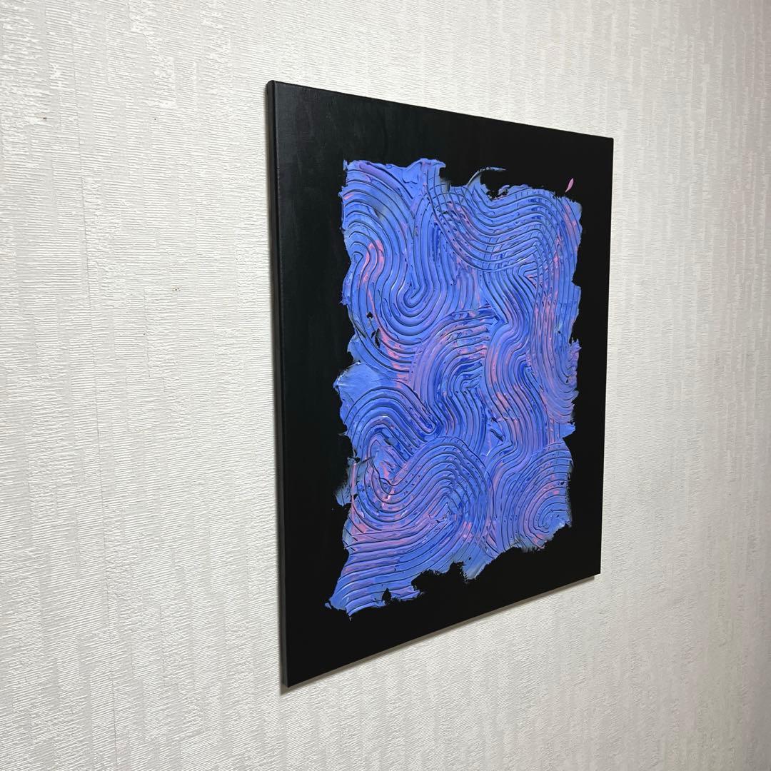 F20 大型サイズ　テクスチャーアート パネルアート 現代アート　抽象画