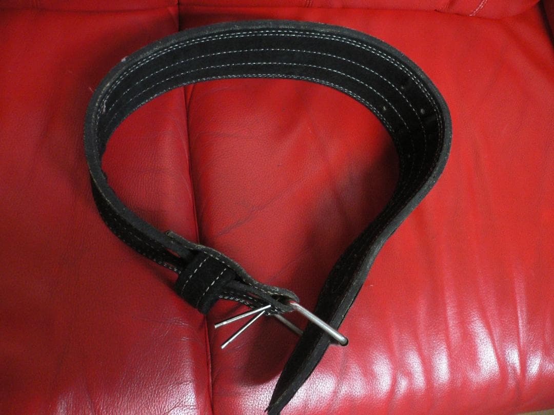 パワーリフティング　スゥエード　ベルト