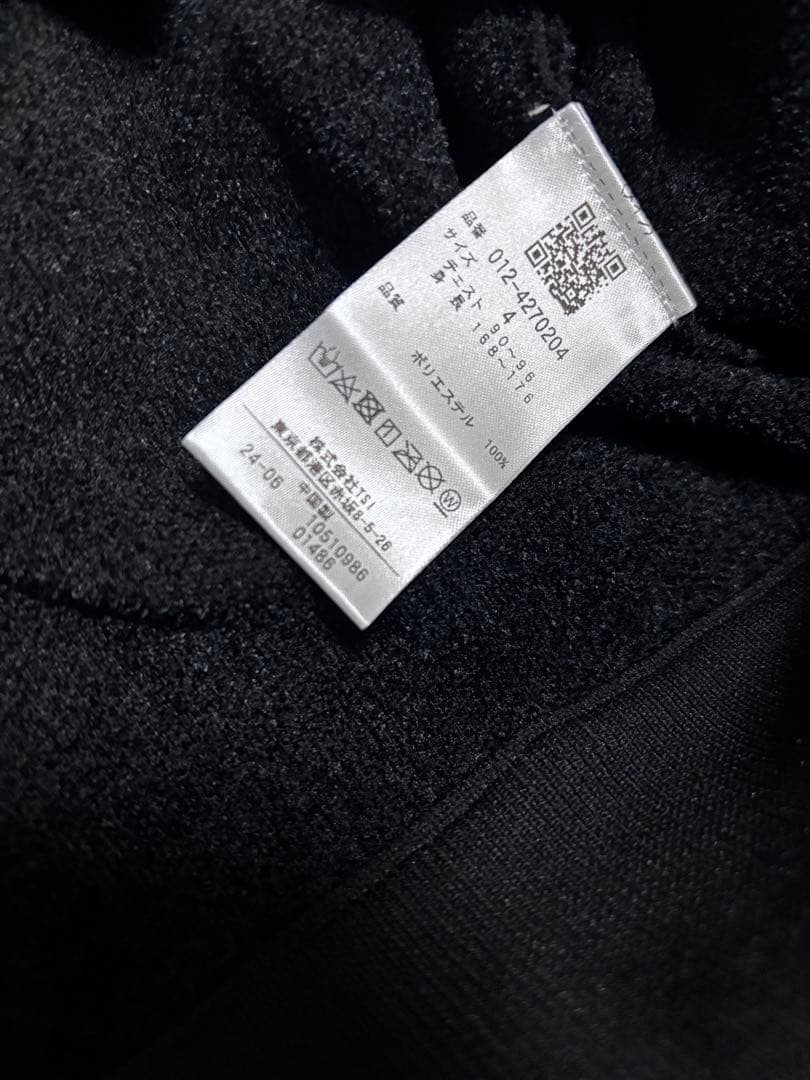 ニューバランス　ゴルフ　ニットセーター　ブラック