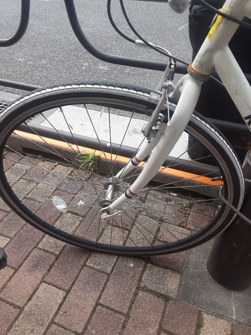 【格安セール】RENAULT クロスバイク ホワイト 700C