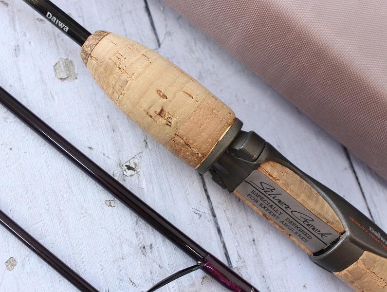 美品 ダイワ シルバークリークX 604-LRS パックロッド