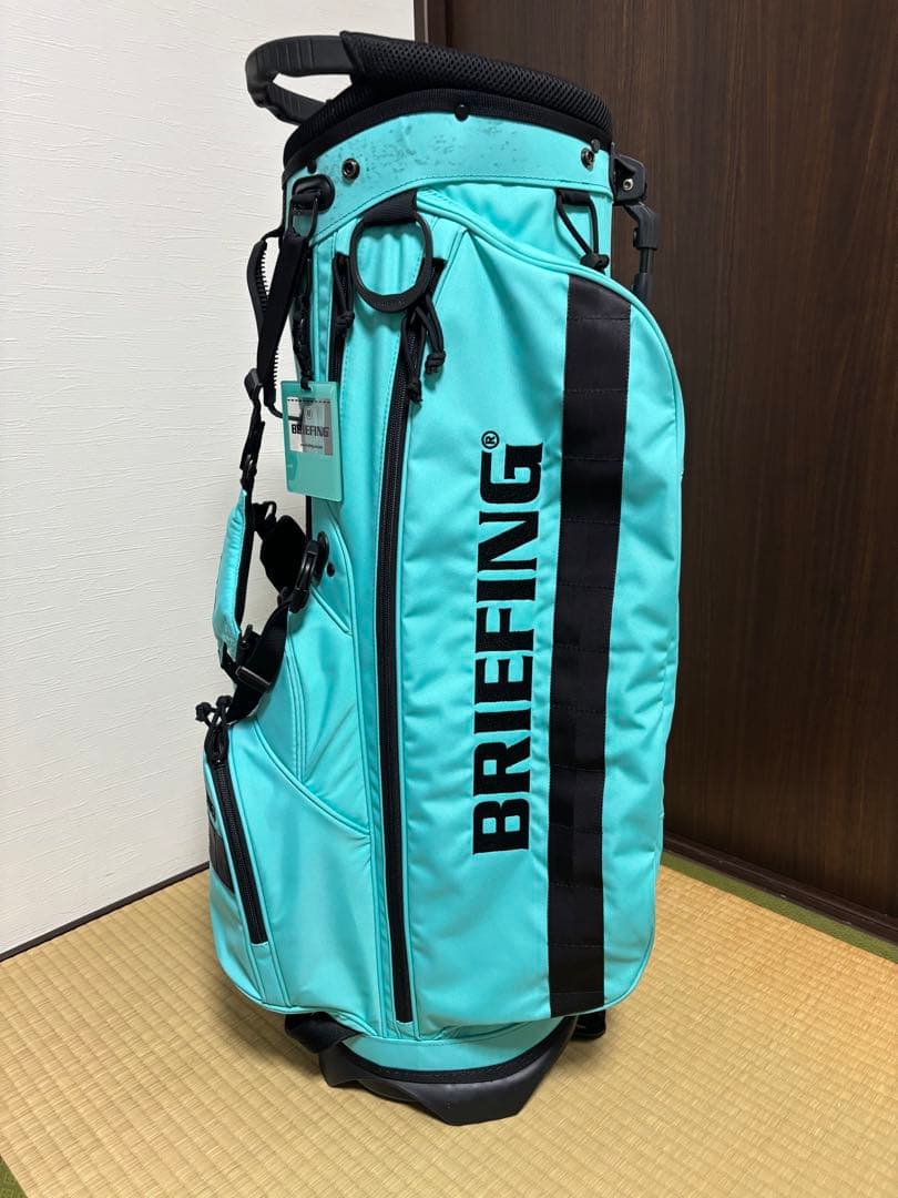 ブリーフィング　CR-4 #02 キャディバッグ　アクア　ミントブルー