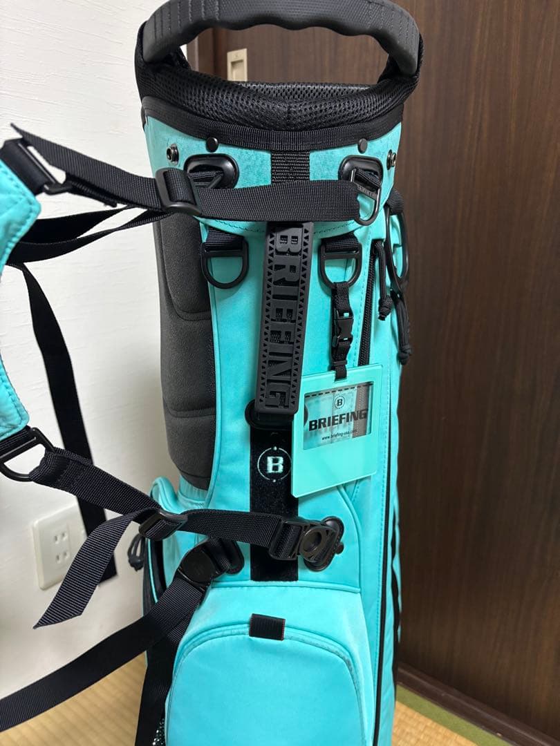 ブリーフィング　CR-4 #02 キャディバッグ　アクア　ミントブルー