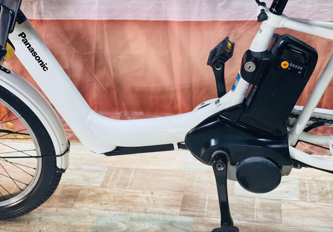 Y2374ギュットアニーズ⭐️16AH！パナソニック子供乗せ電動アシスト自転車