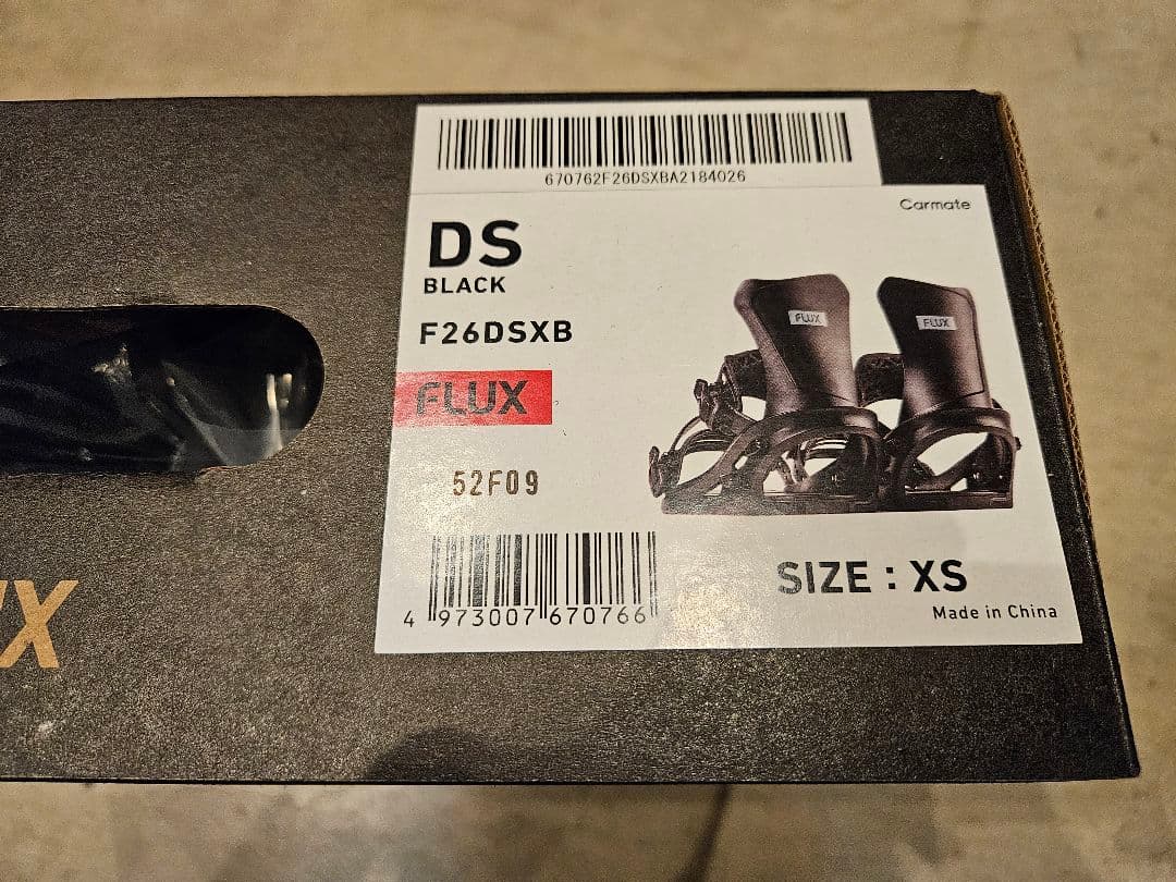 25'最新モデル！FLUX DS Black XSサイズ 21～23.5cm