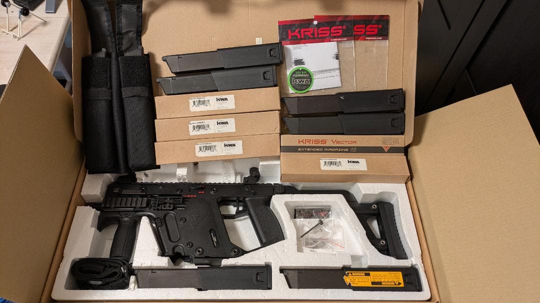KWA Kriss Vector GBB クリス ベクター　ガスブローバック