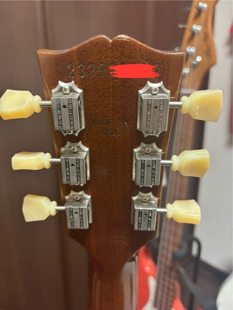 Gibson Les Paul Standard '50s 裏にAssHサイン