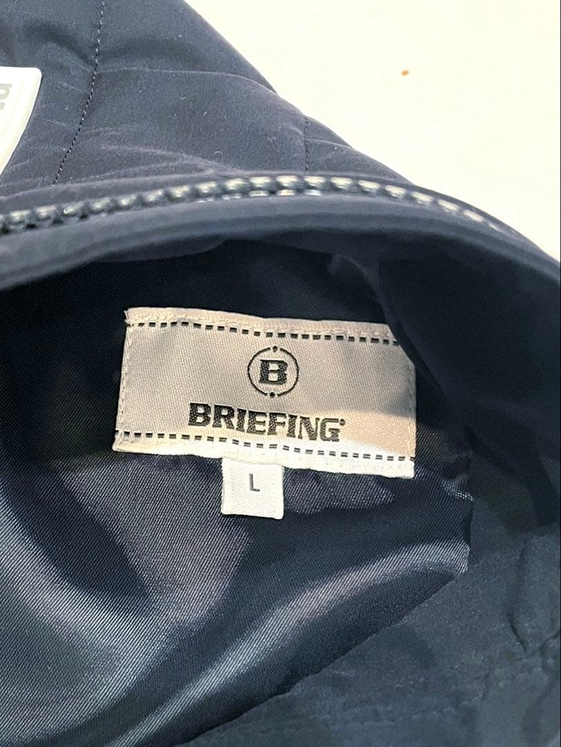 美品　レディース　ブリーフィング　中綿　ノースリーブ　ワンピース　サイズL