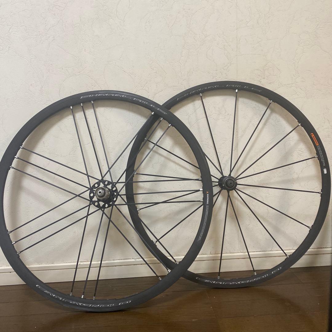 カンパニョーロ シャマルミレC15アルミホイール シマノフリー 美品