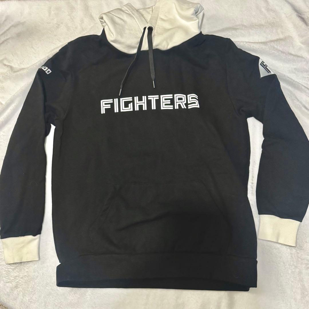 日本ハムファイターズ　ファイターズロゴ　フーディー（無地）　XL
