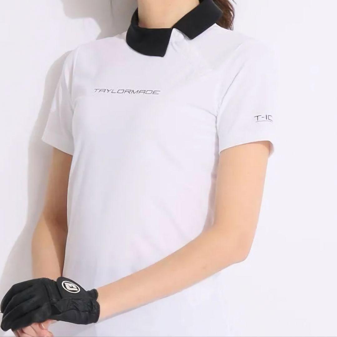 ★sale★TAYLORMADE T-ICE サイドスナップ バイカラ(白)L新