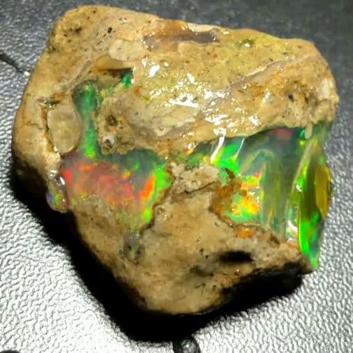 【90CT】エチオピア　オパール　原石　鉱物標本