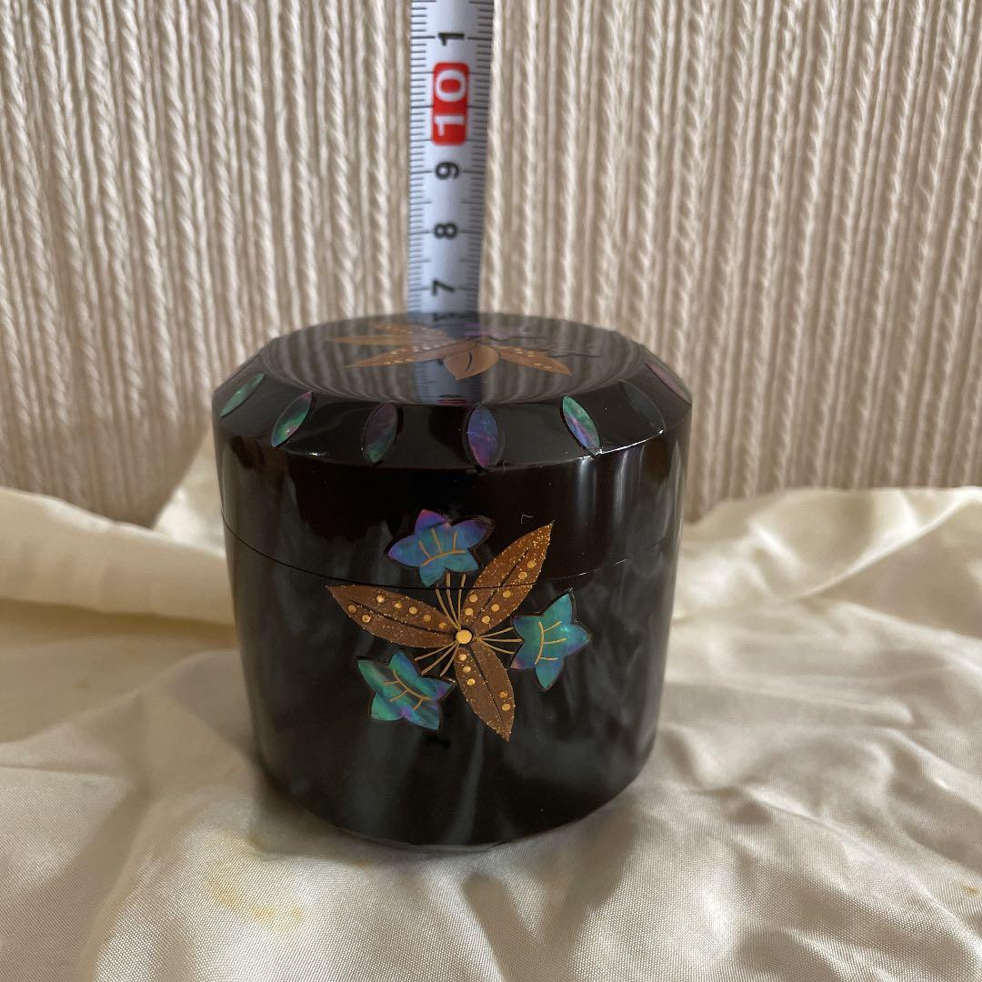 棗☆輪島塗☆笹りんどう☆一后一兆☆茶道具