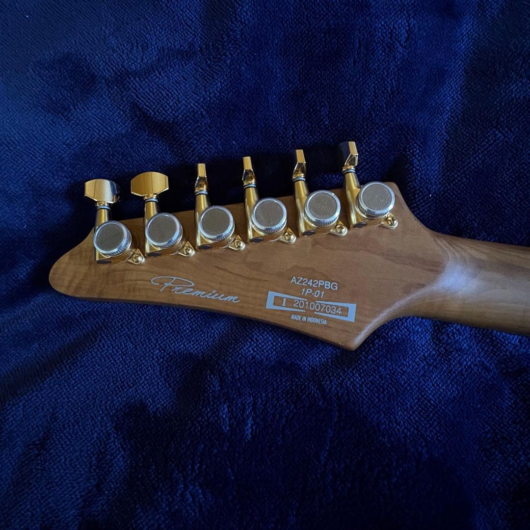 Ibanez AZ Premium AZ242PBG-CKB エレキギター