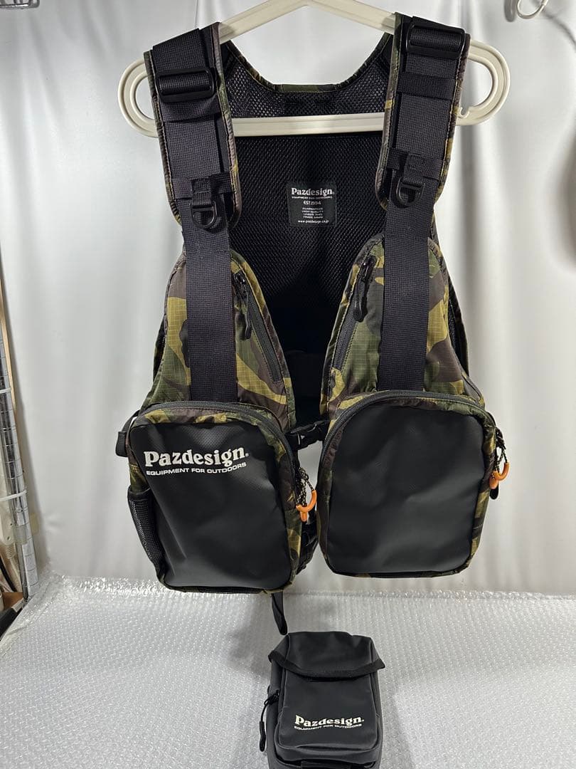 Pazdesign ライフジャケット　パズデザイン　オカッパリフロートベスト